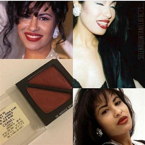 selena quintanilla chanel lipstick|selena quintanilla makeup collection.